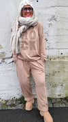 Mari Set Pant And Top Light Brown