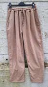 Mari Set Pant And Top Light Brown