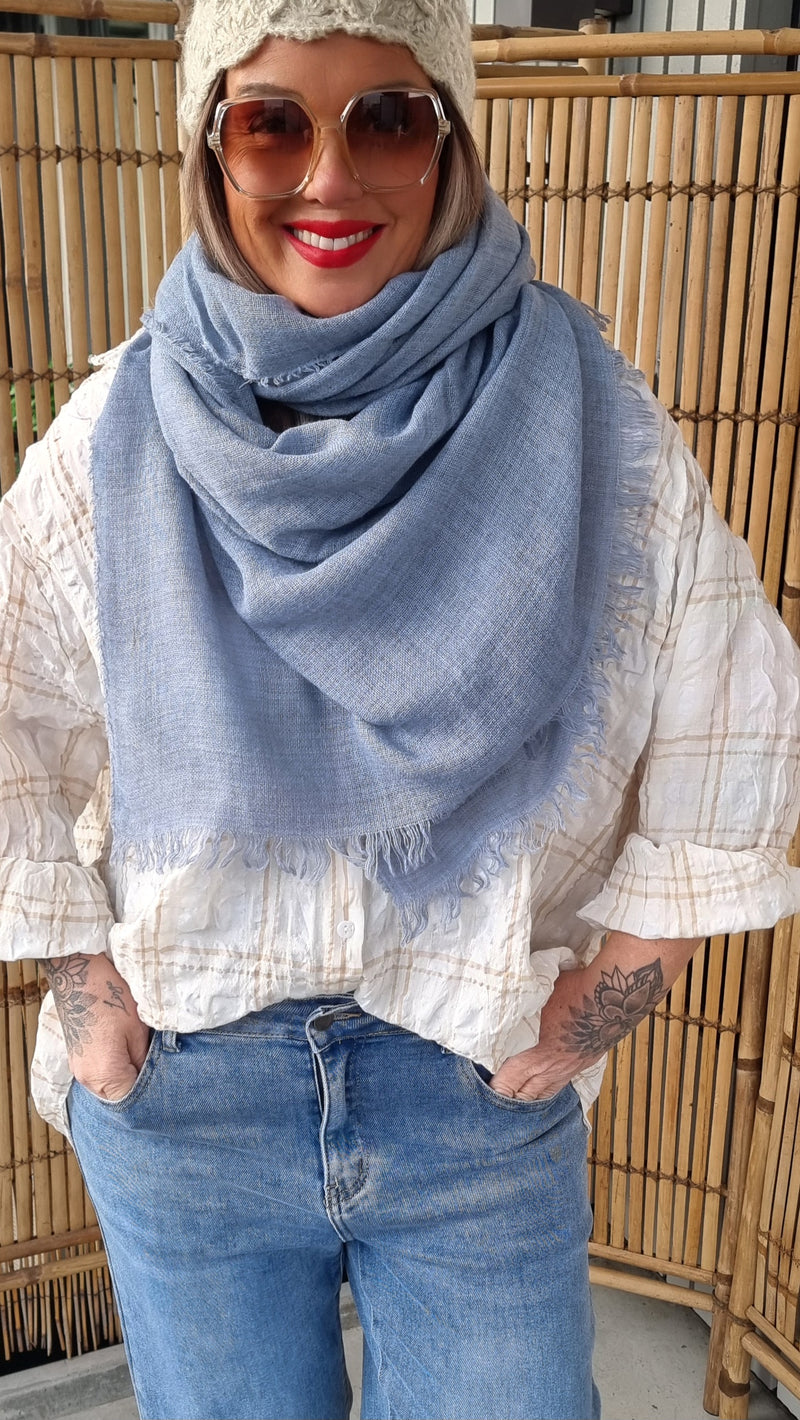 Sofia Scarf Light Blue