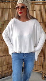 Mary Baggy Sweater Creme