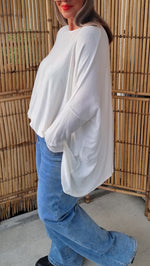 Mary Baggy Sweater Creme