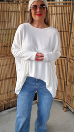 Mary Baggy Sweater Creme