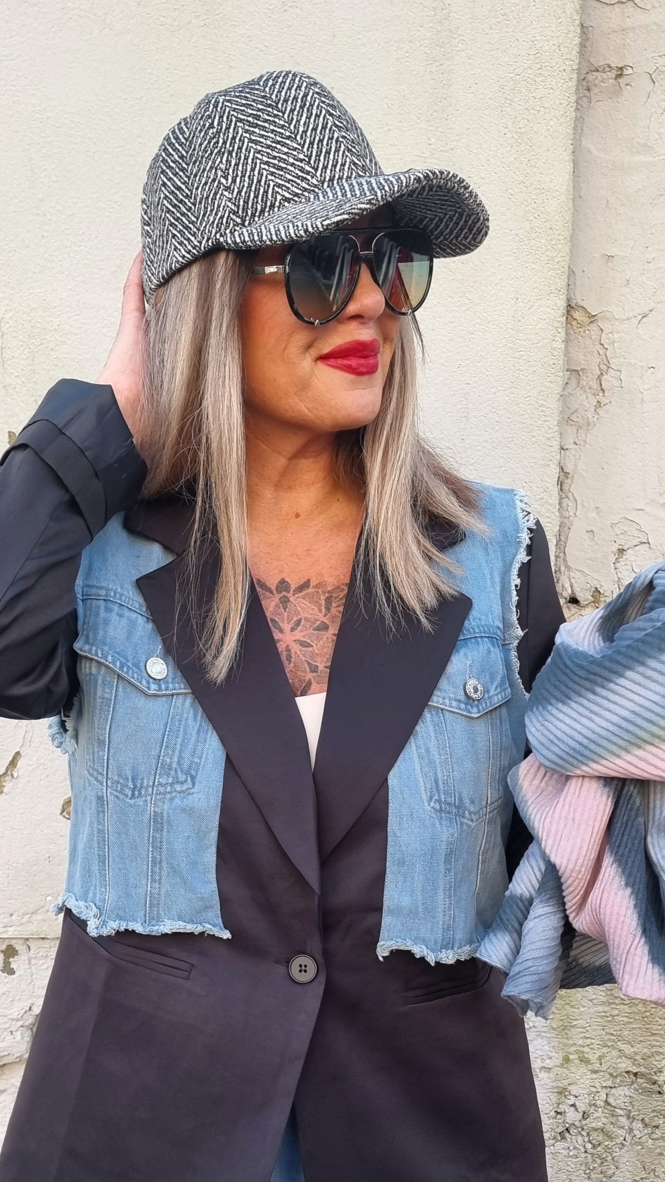 Clara Blazer With Denim