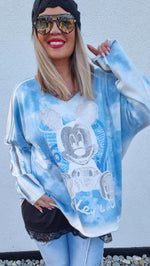 Mickey Mouse Sweater Blue