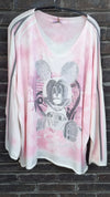 Mickey Mouse Sweater Pink