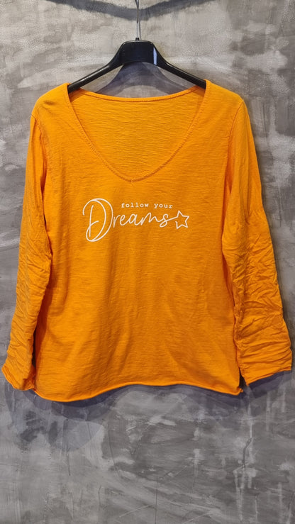 Dream Top Orange