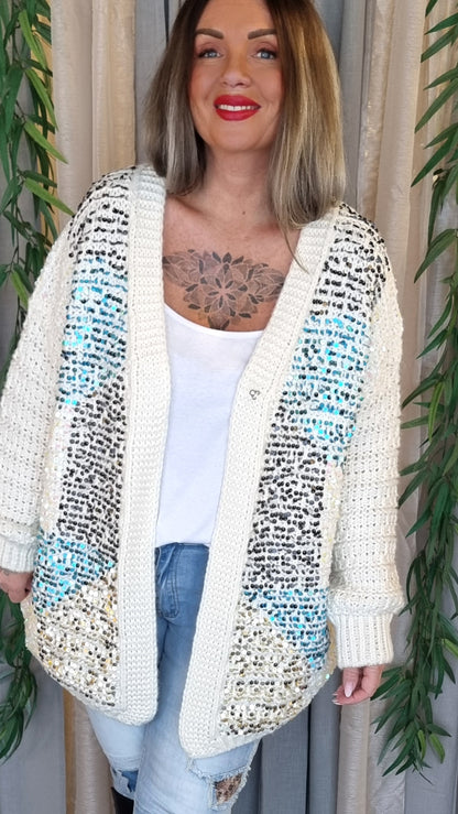 Tina Knitted Bling Jacket