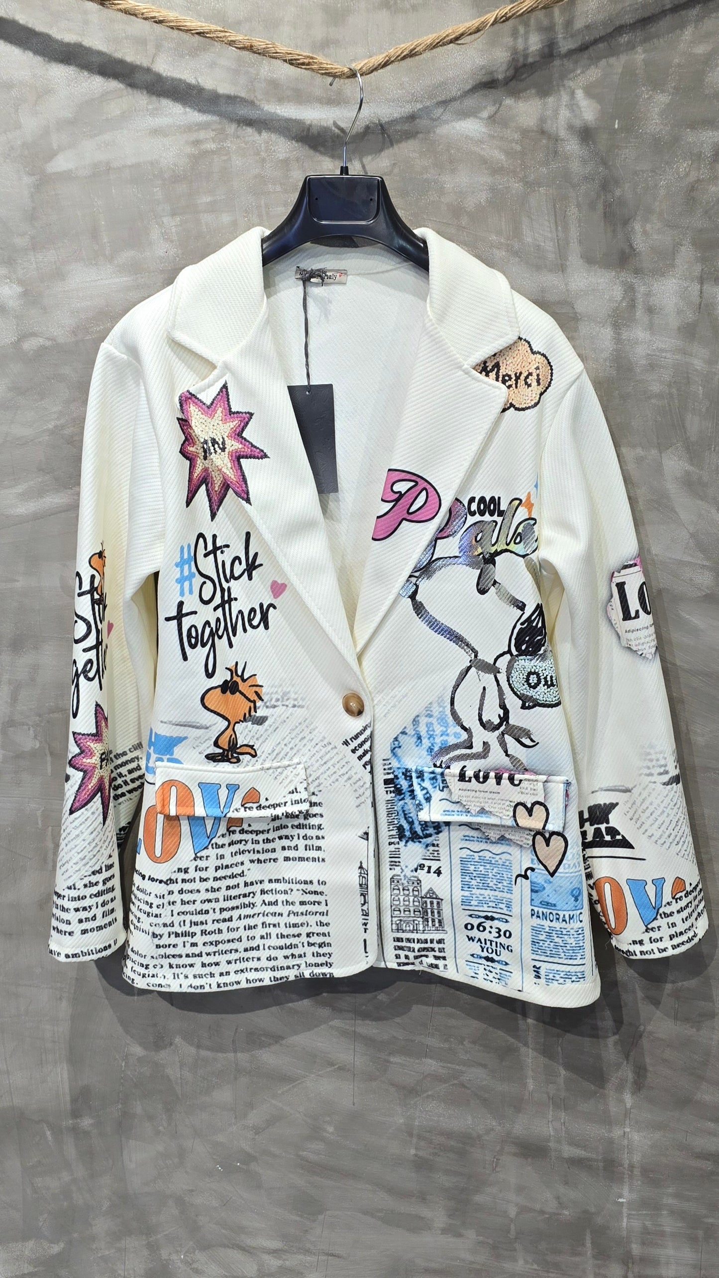 Snoopy blazer jakke