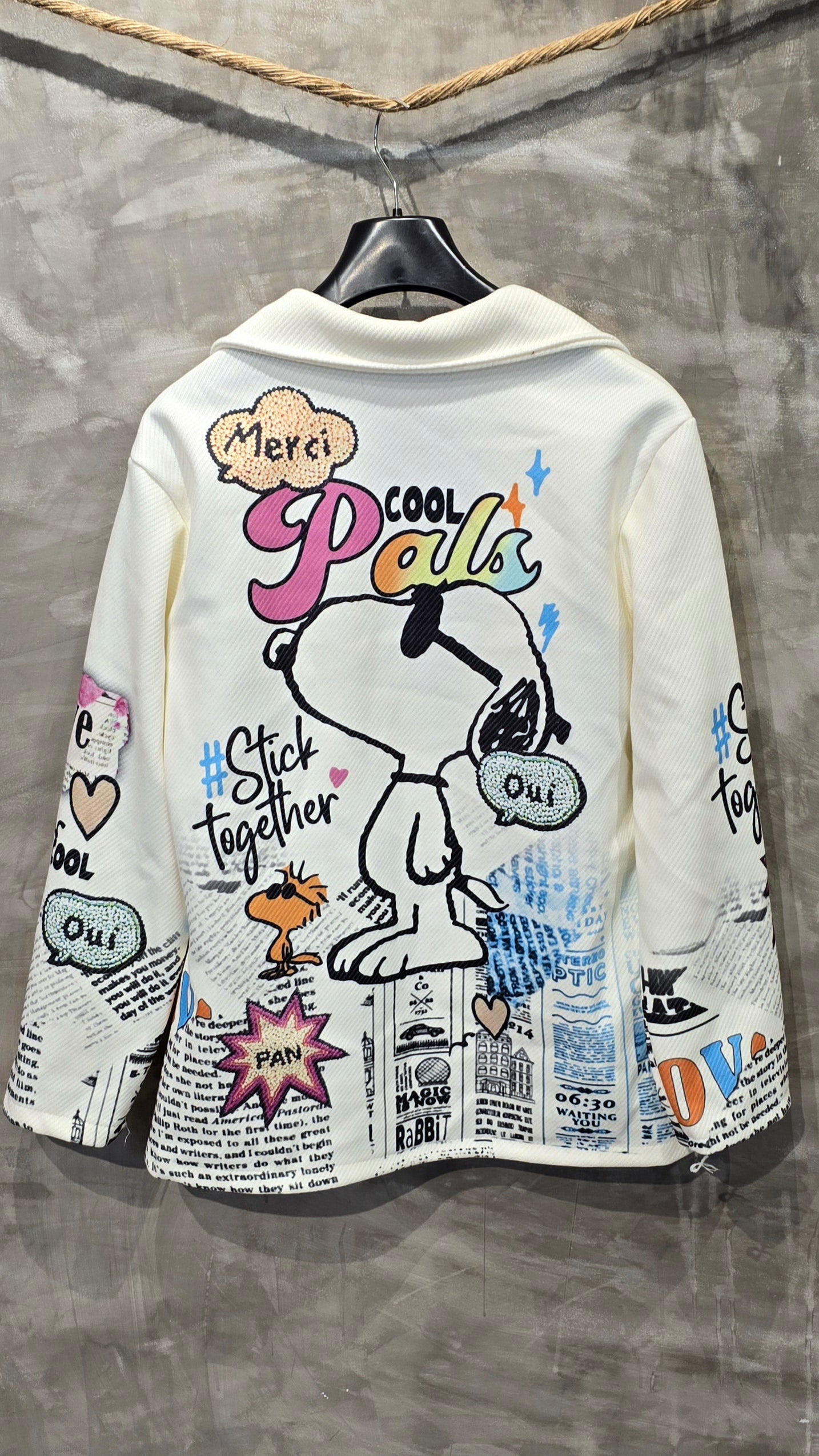 Snoopy blazer jakke