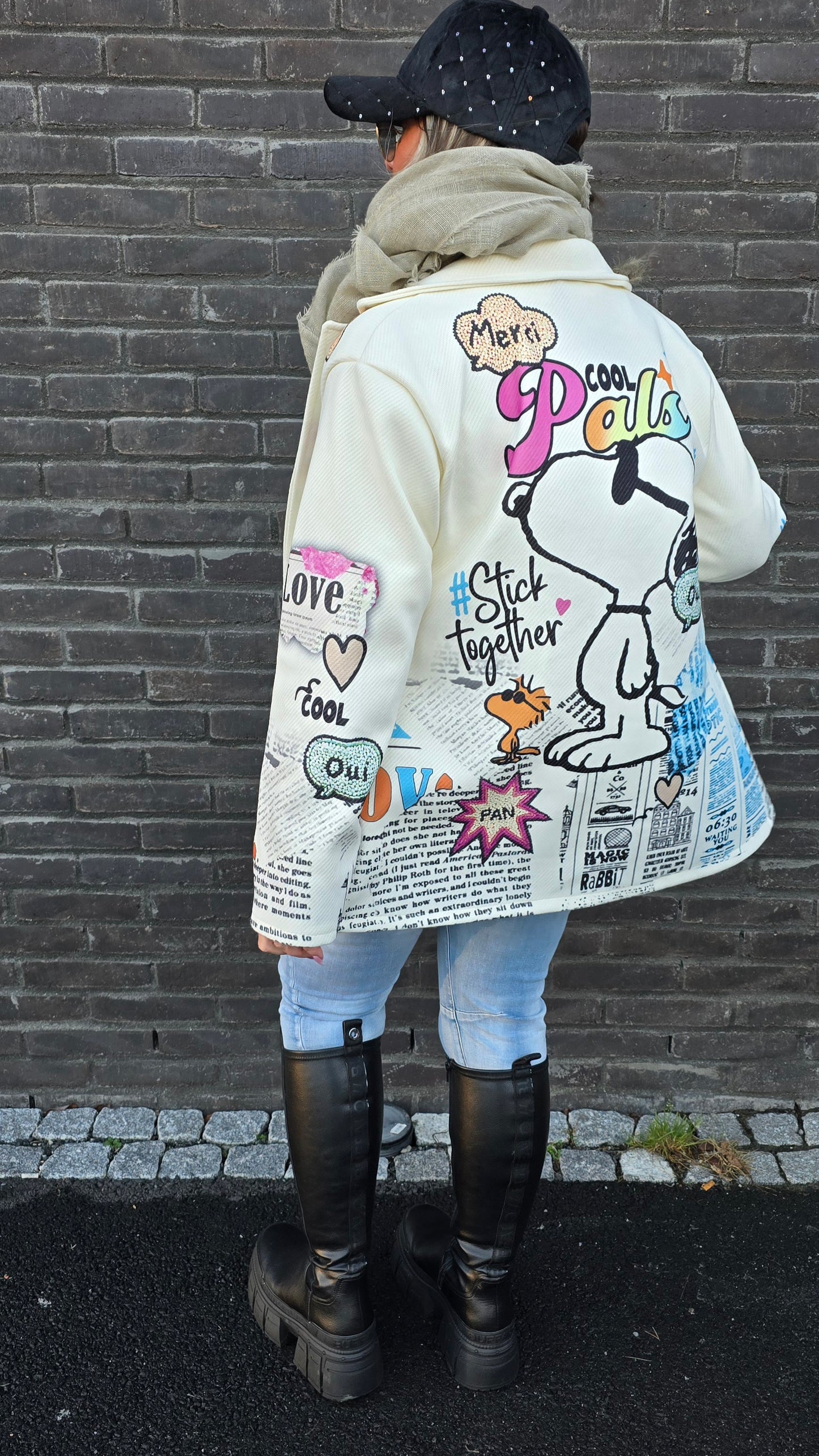 Snoopy blazer jakke