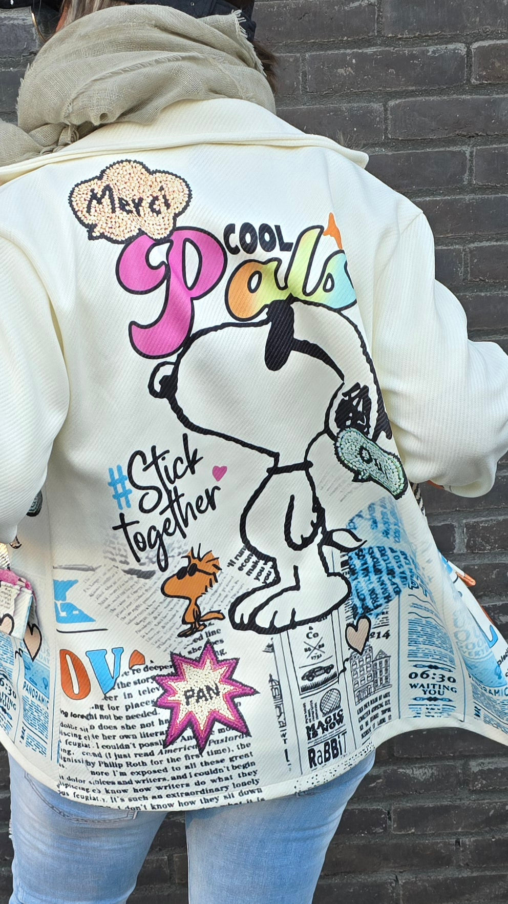 Snoopy blazer jakke