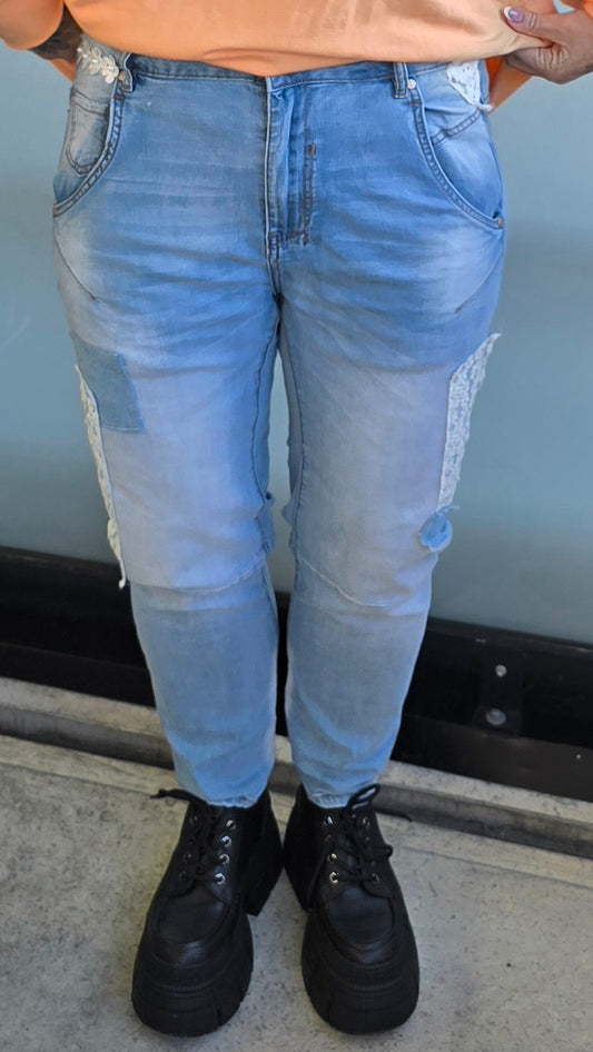 Maria lyseblå jeans