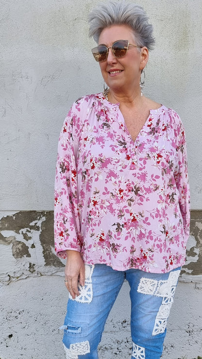 Maggie bluse rosa