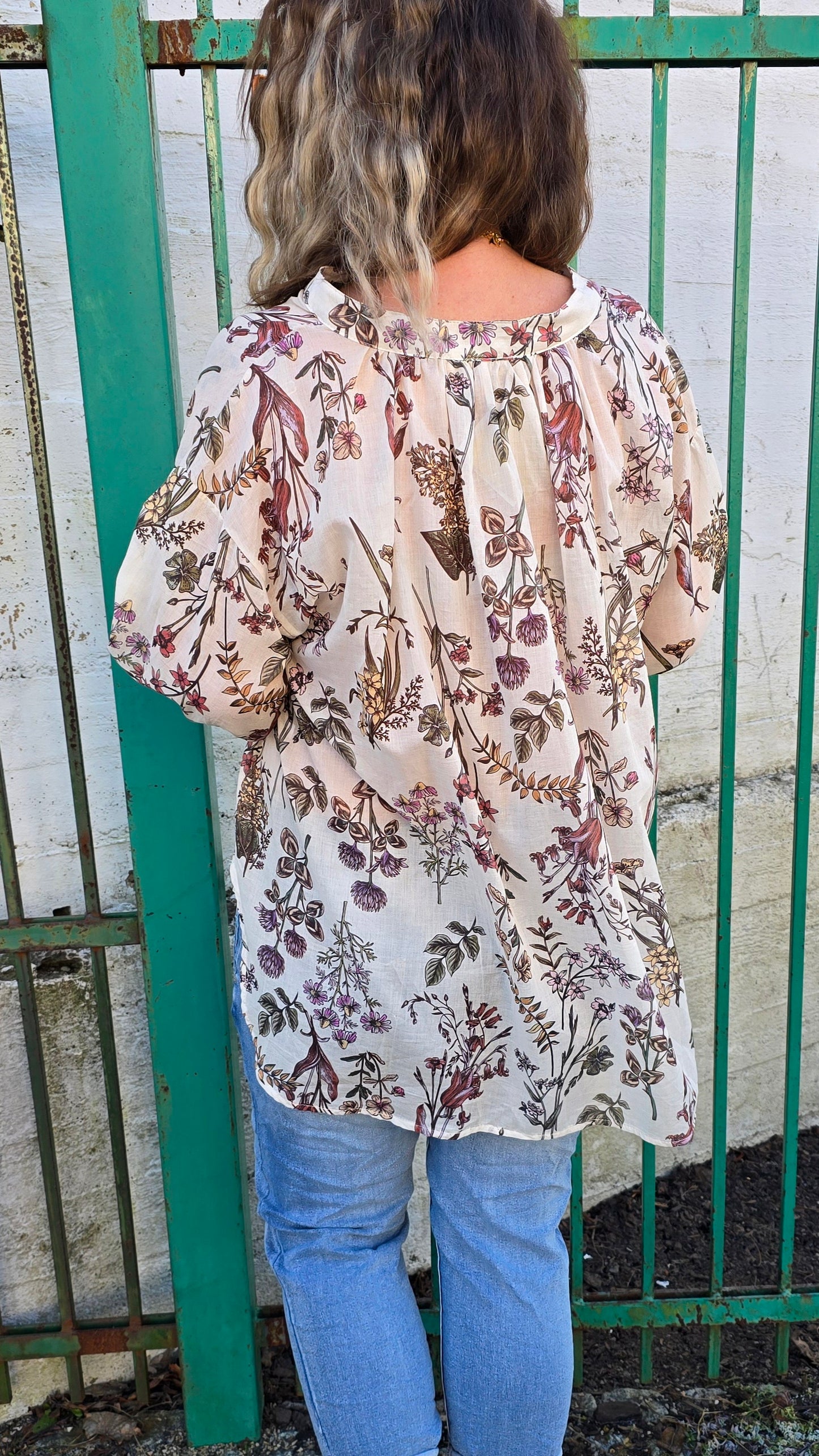 Angelica bluse lys beige