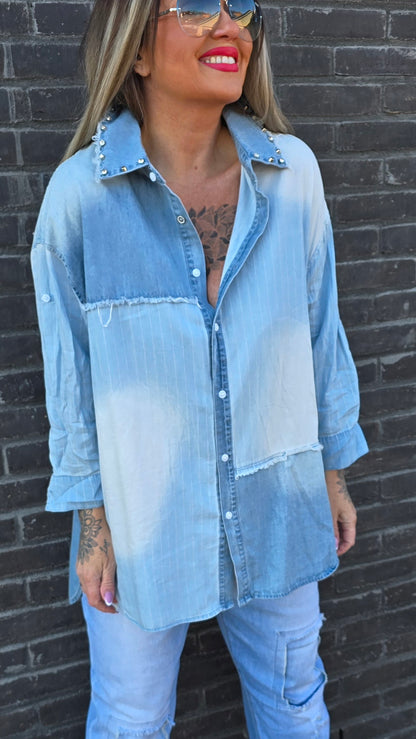 Annie denim skjorte