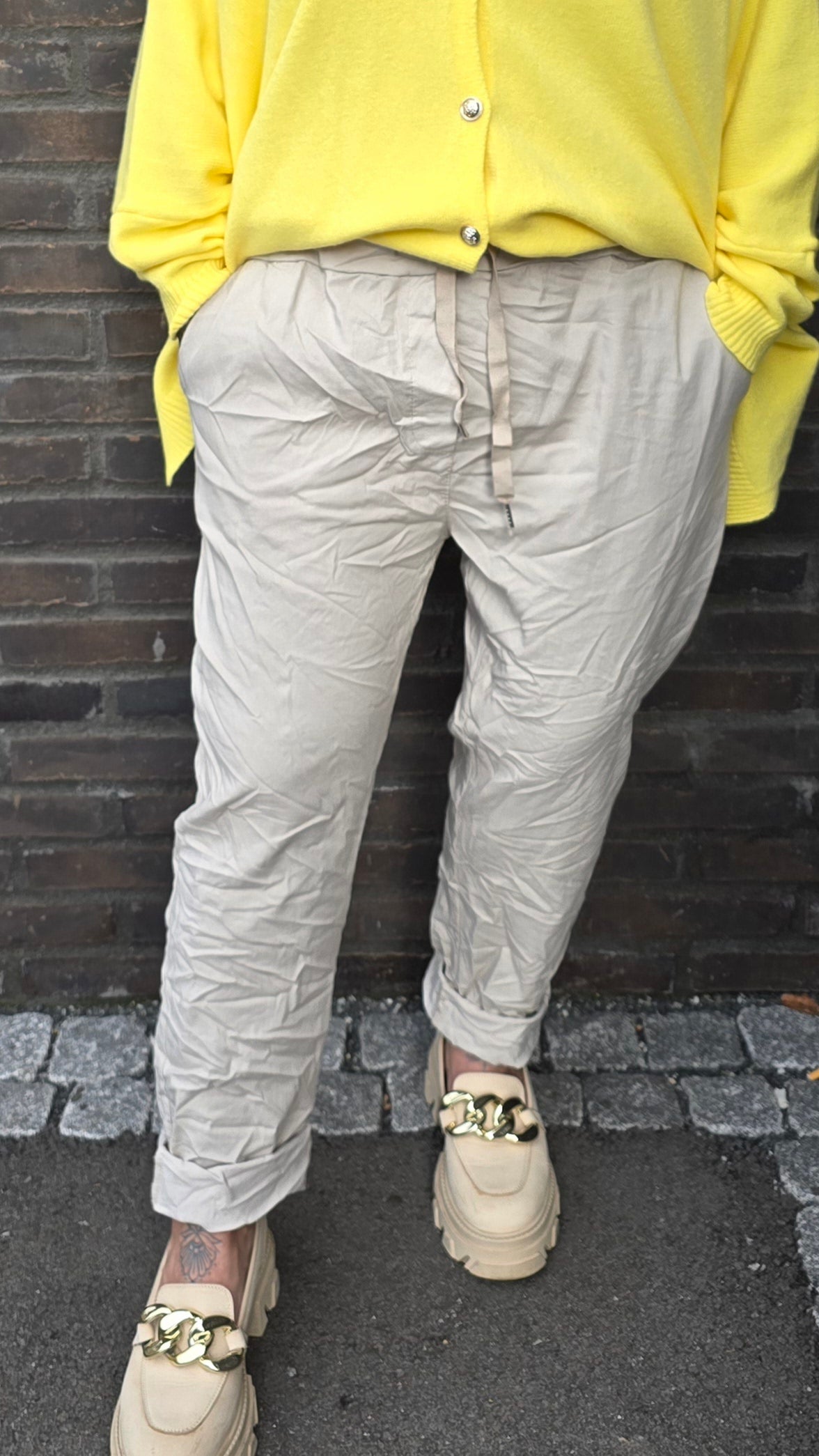 Nicky pant beige