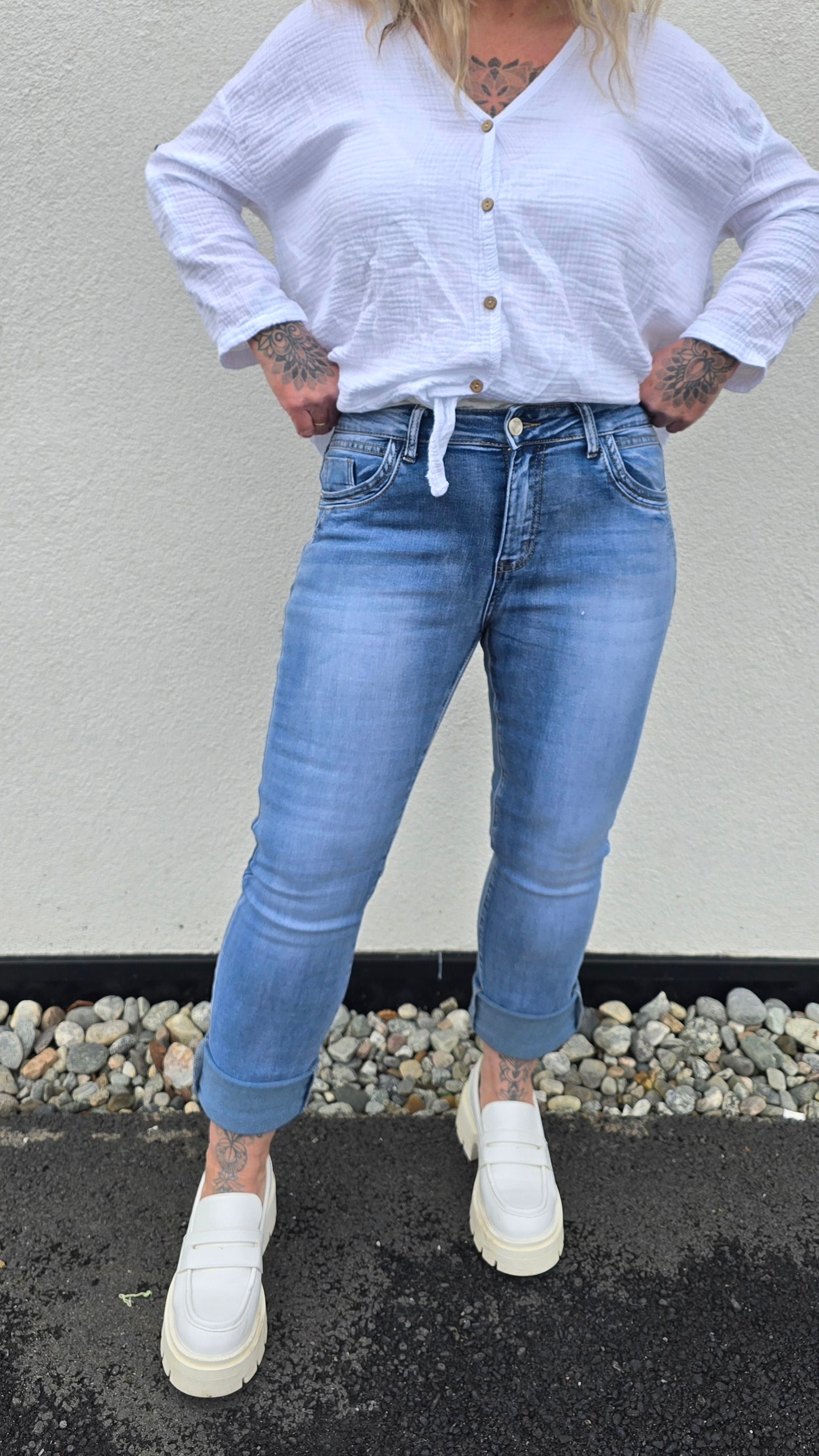 Karostar straight jeans