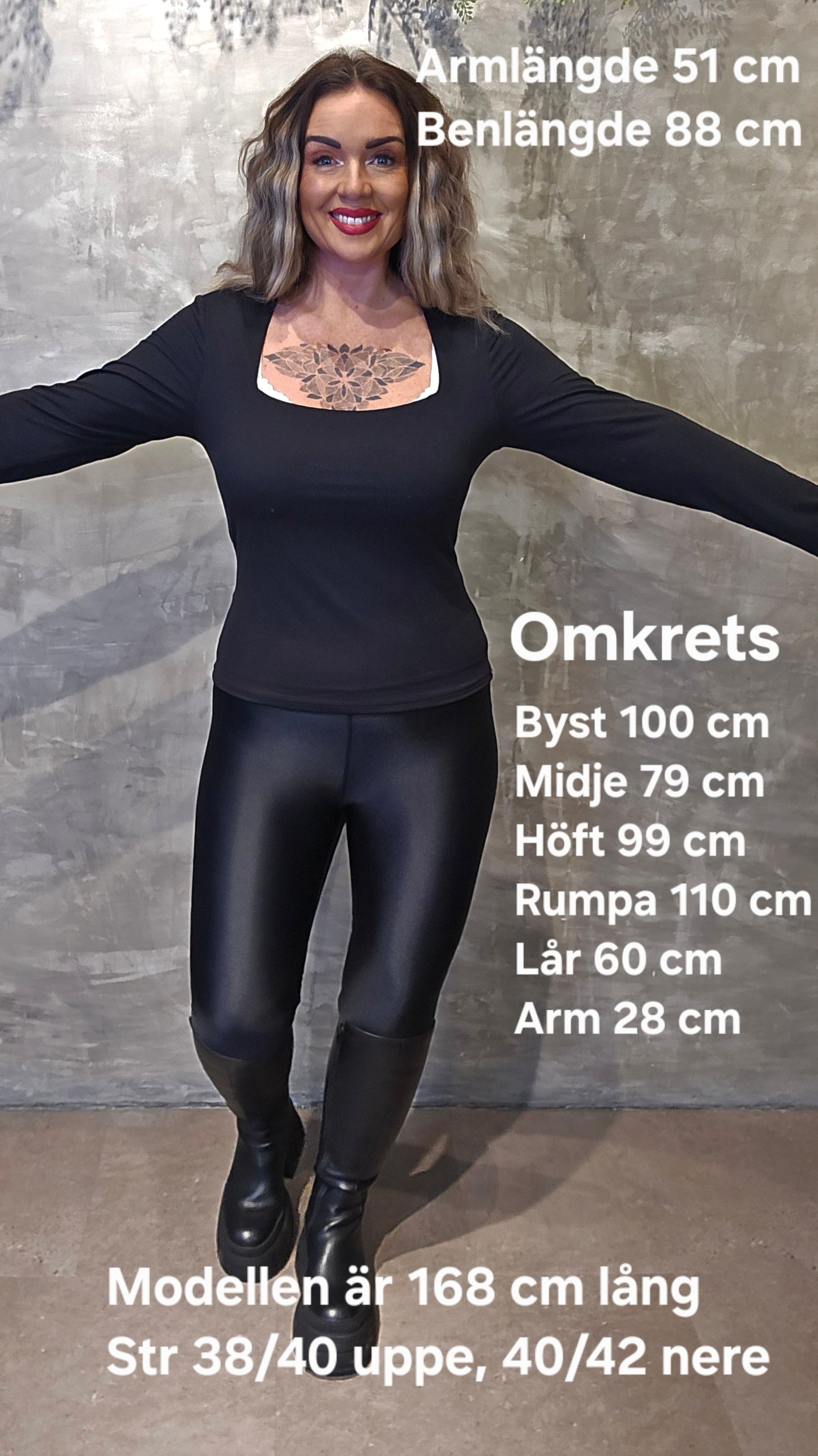 Sandra bukse sort