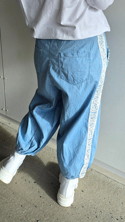 Molly bukse lys denimblå