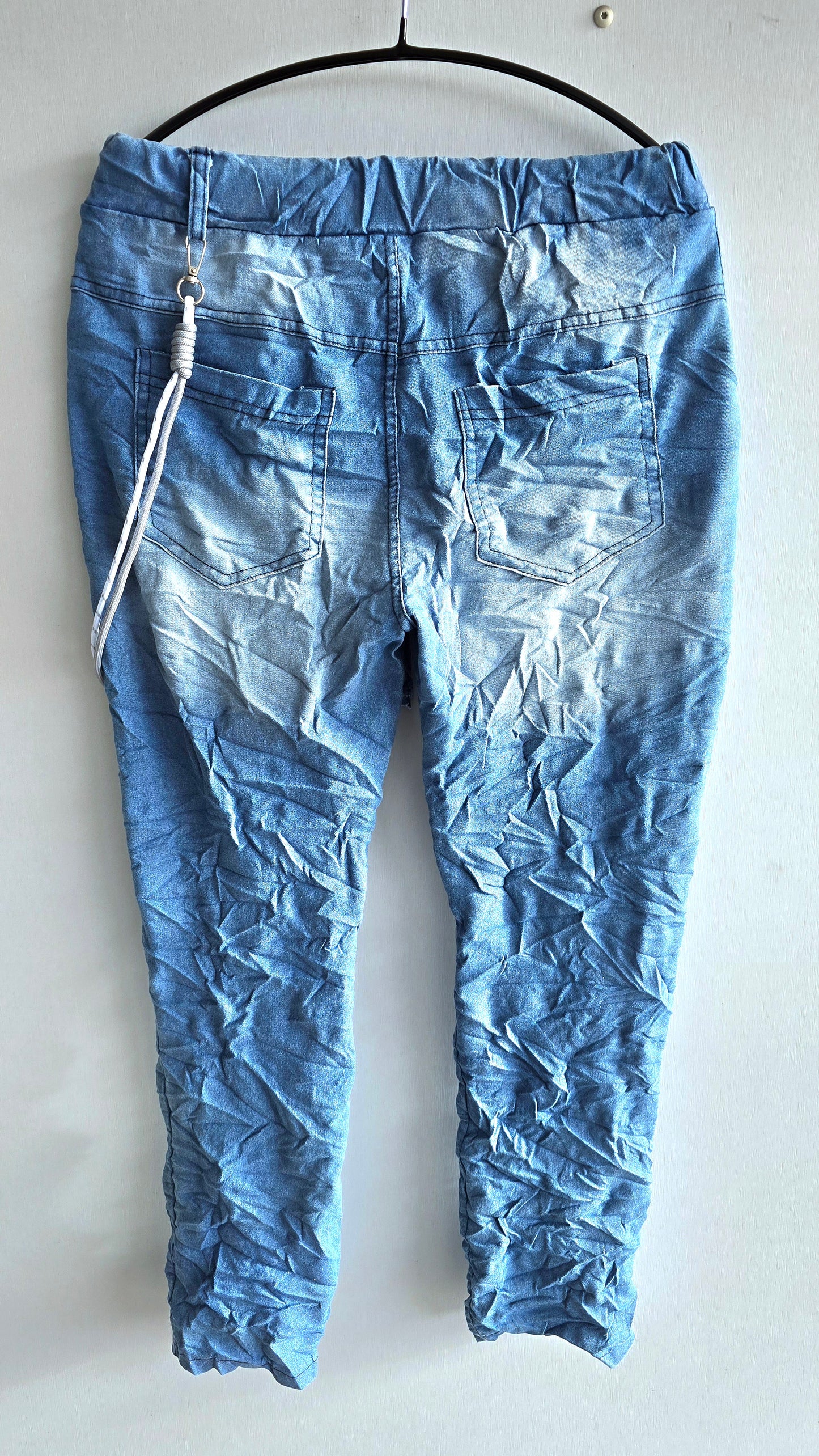 Paula denim jogger bukse