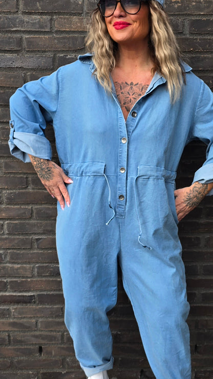 Hanna jumpsuit denimblå