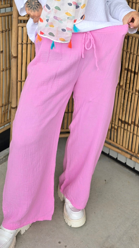 Silje bukse rosa