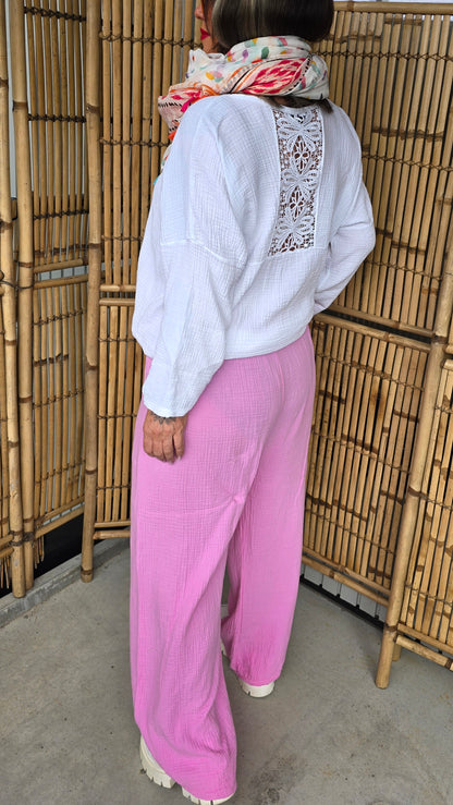 Silje bukse rosa