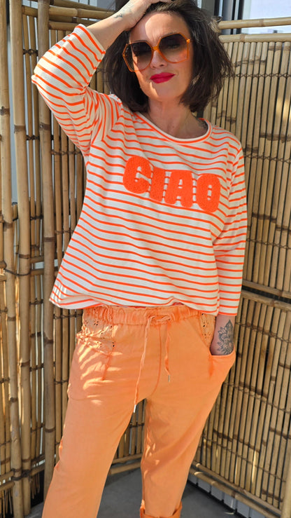 Sandra bukse orange