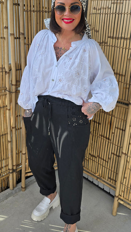 Sandra bukse sort