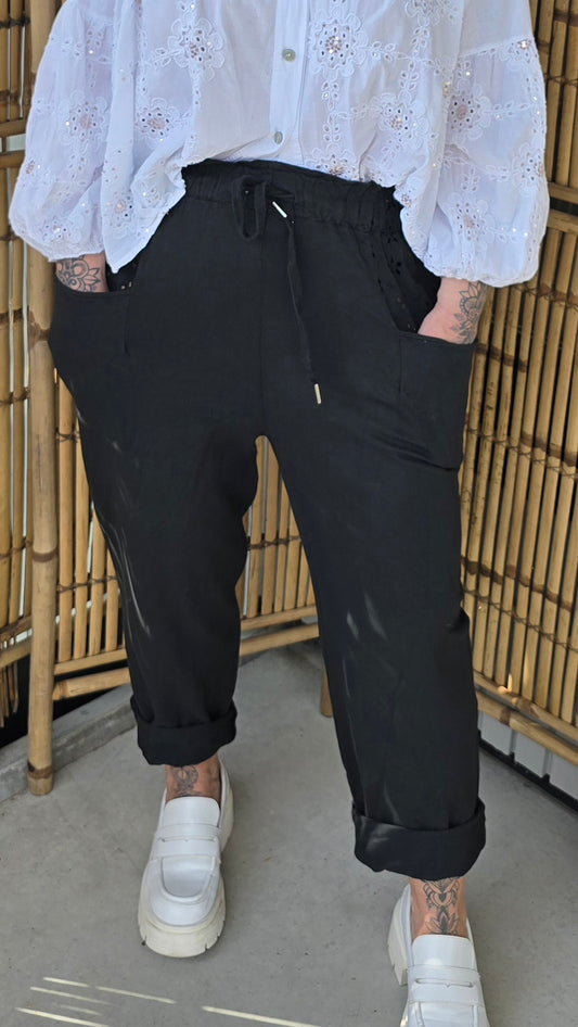 Sandra bukse sort