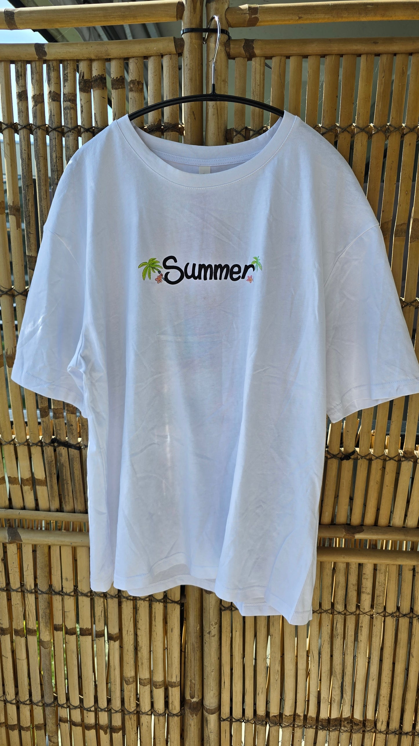 Summer t-shirt hvit