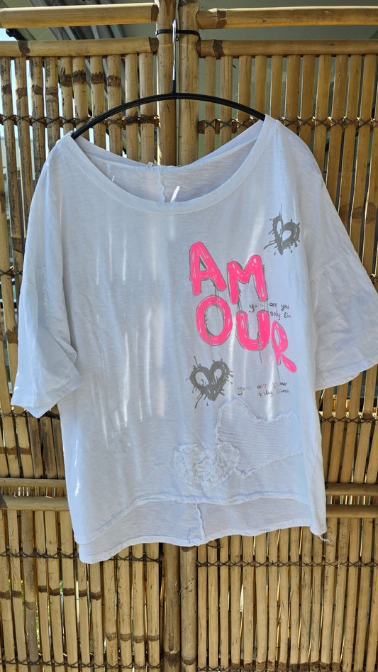 Your only limit t-shirt hvit
