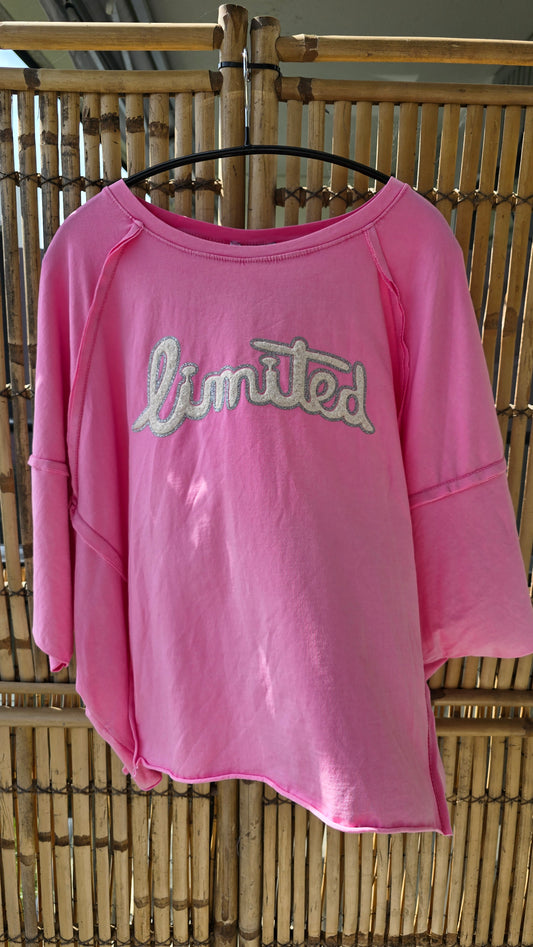 Limited t-shirt rosa