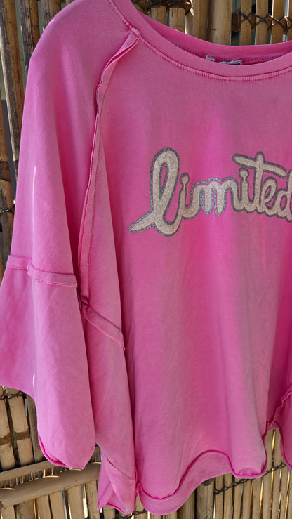 Limited t-shirt rosa