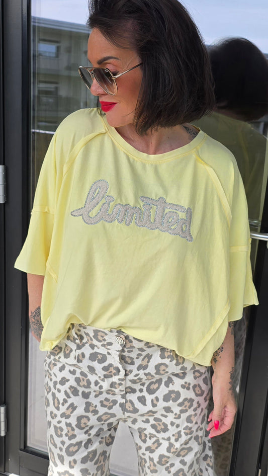 Limited t-shirt gul