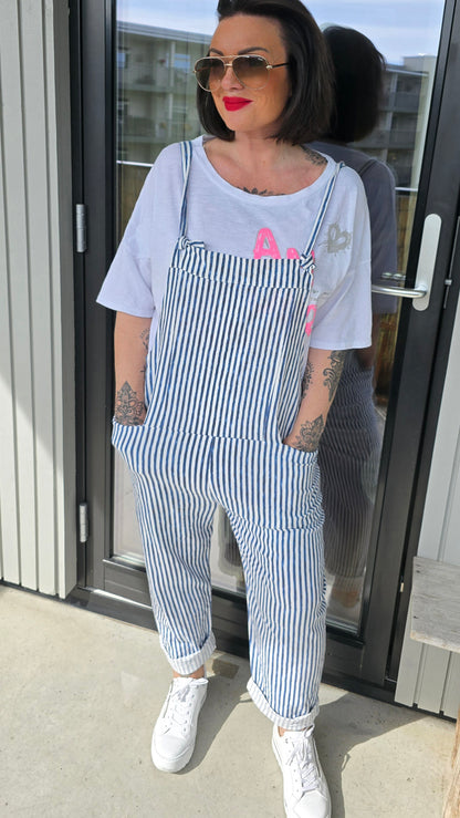 Lise jumpsuit blå striper