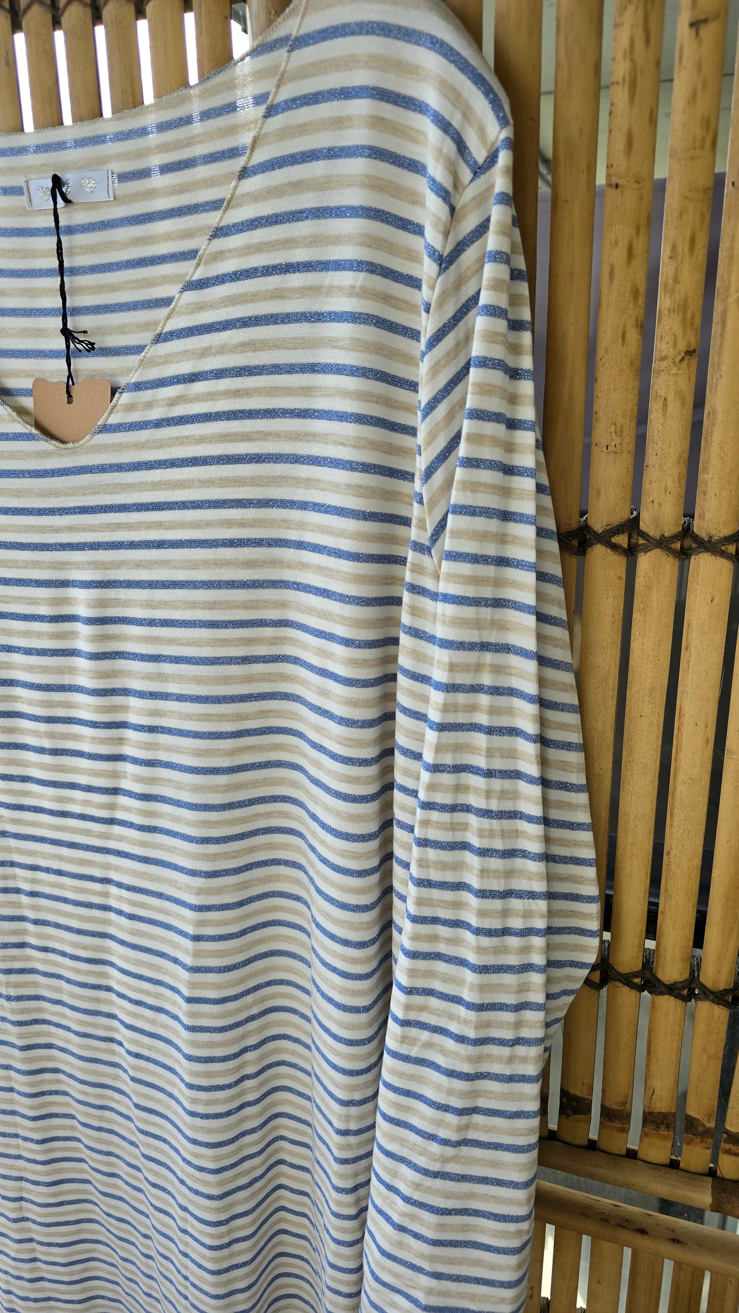 Hilma kjole med striper