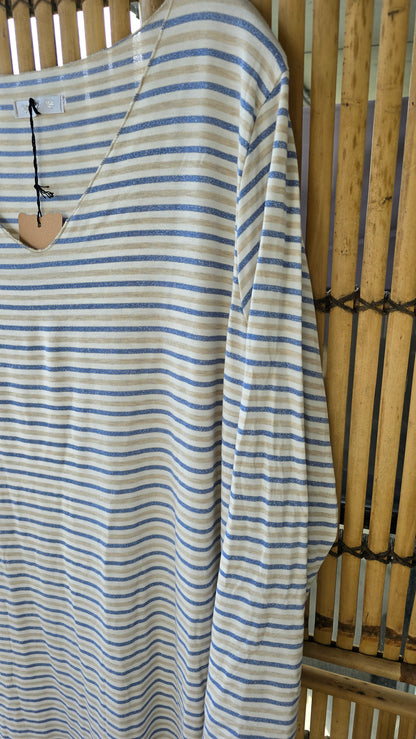 Hilma kjole med striper
