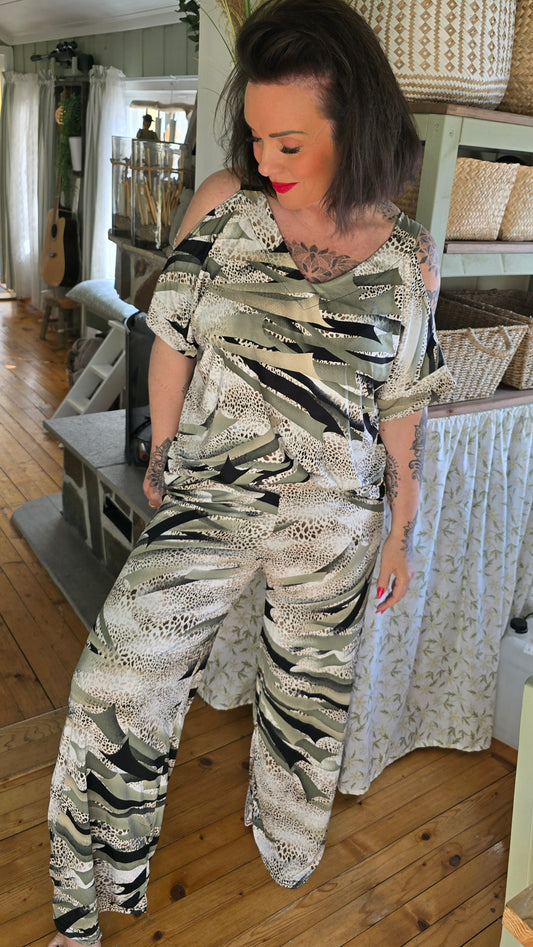 Alice matchende sett kaki
