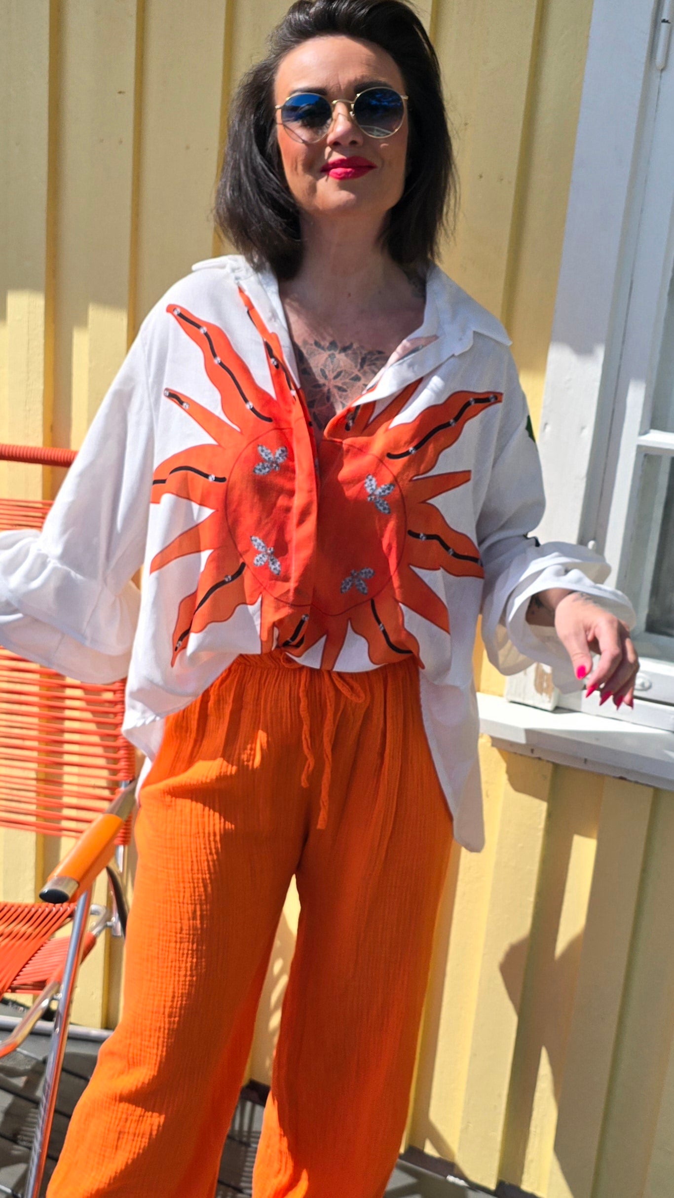 Sunny skjorte offwhite