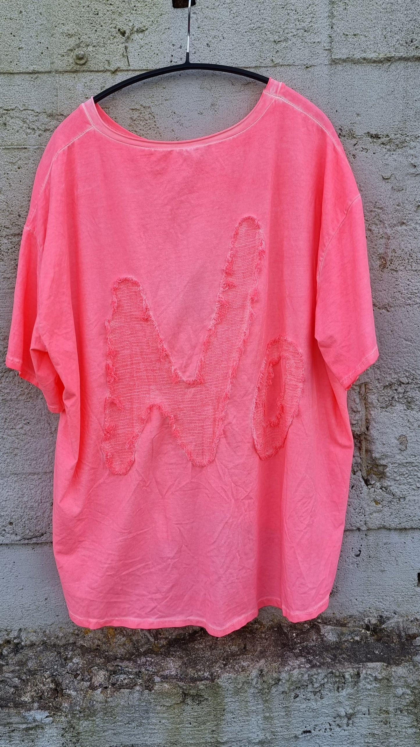 Yes/no t-skjorte rosa