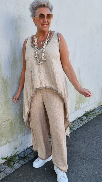 Erica bukse camel