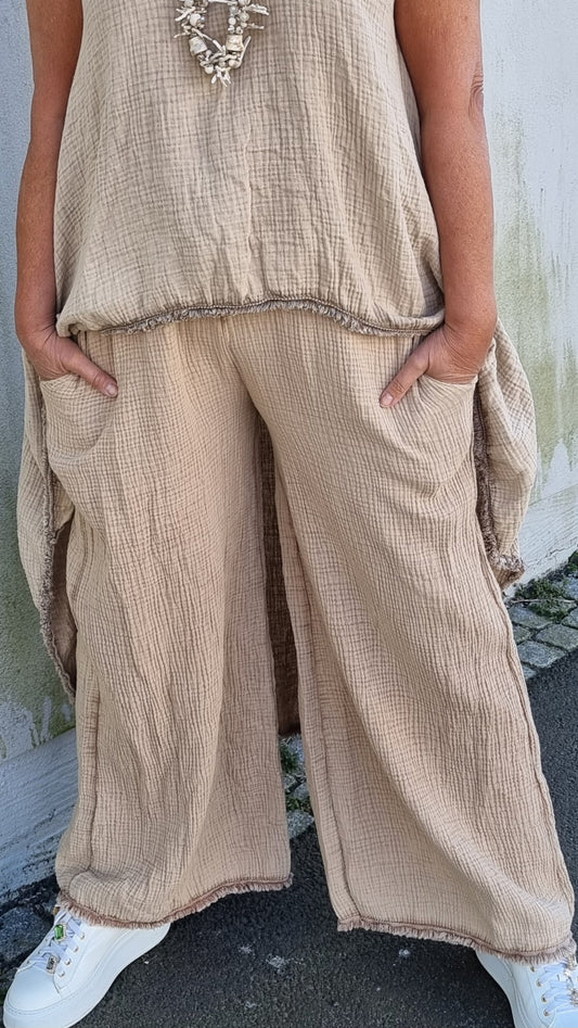 Erica bukse camel