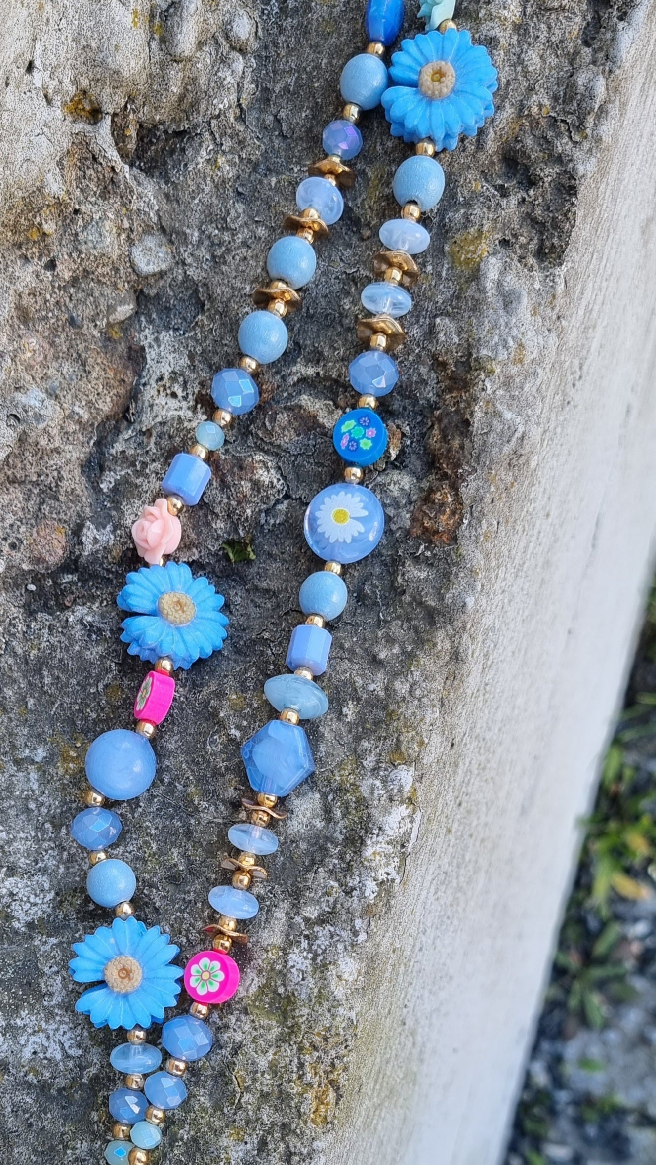 Enya Necklace Blue