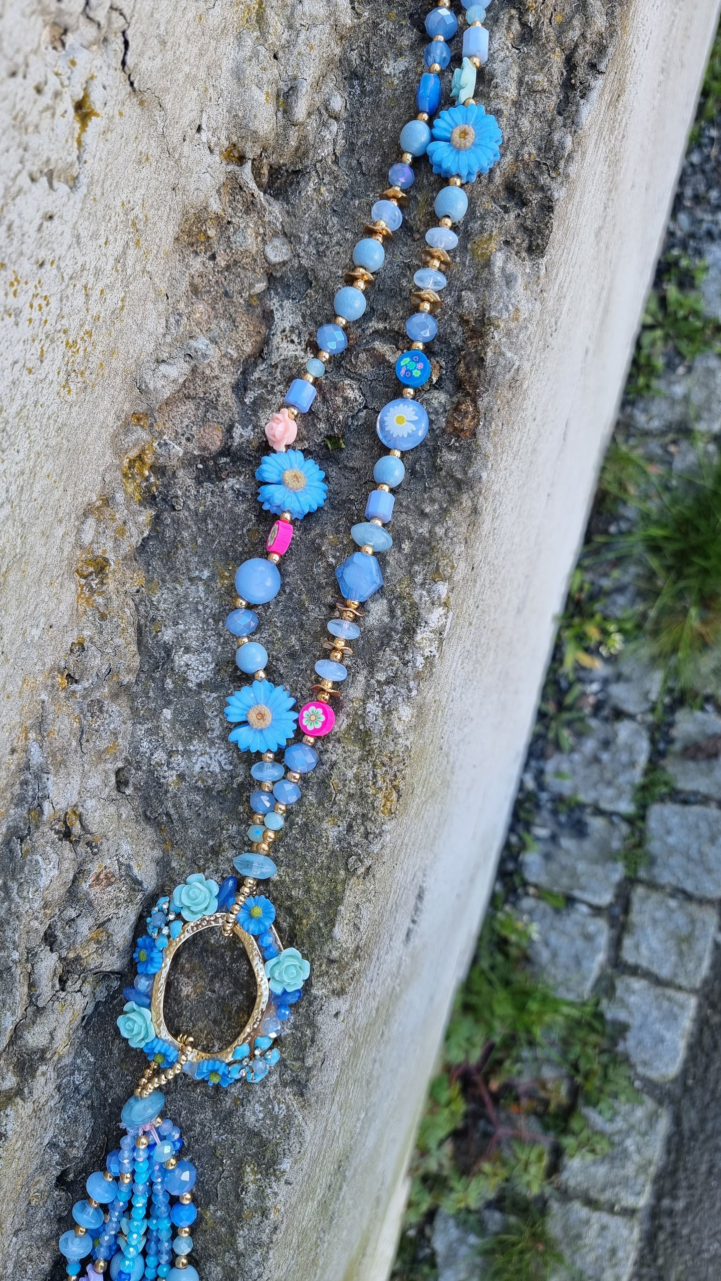 Enya Necklace Blue