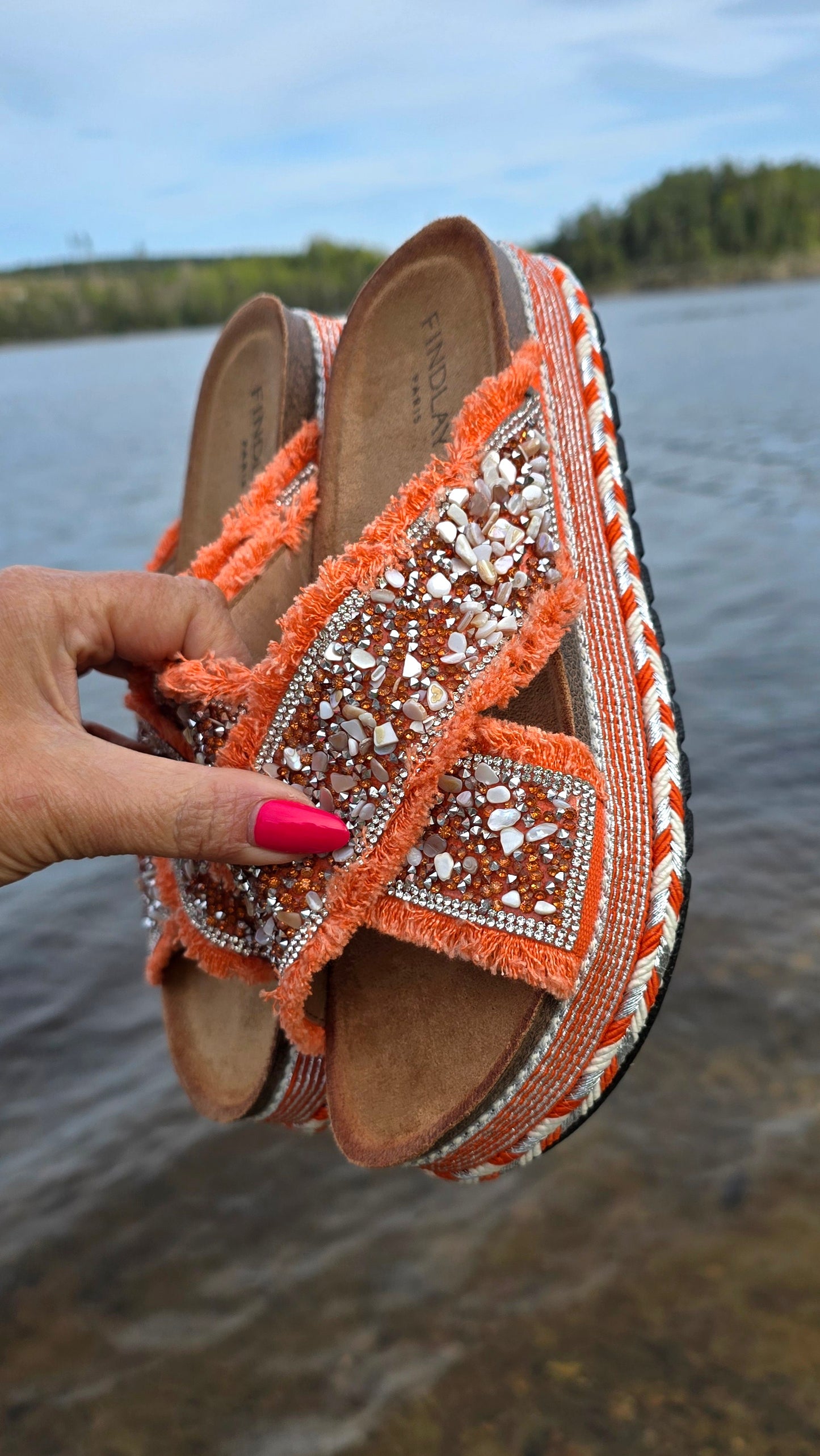 Julia sandal orange