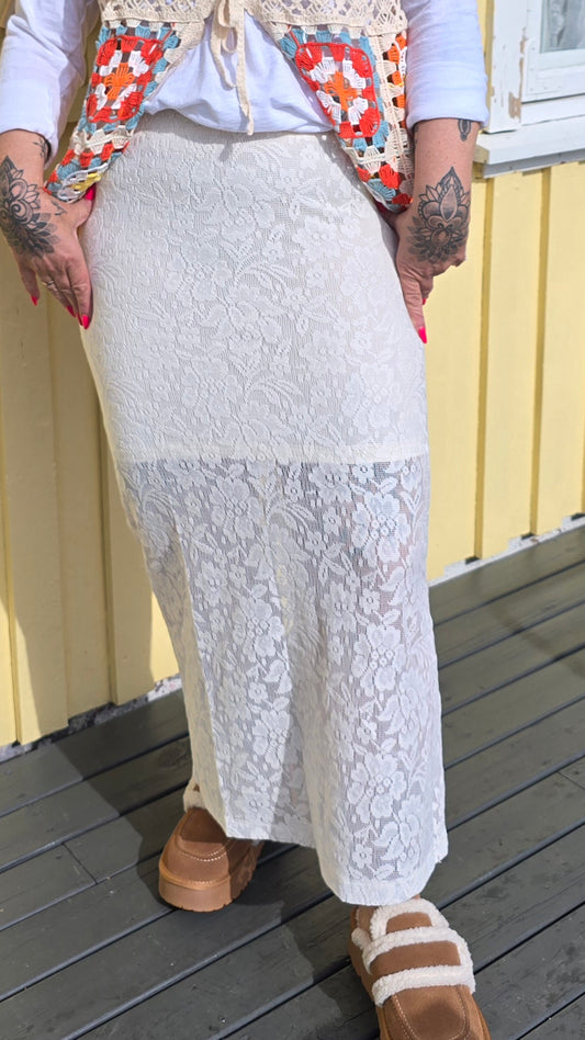 Line blonde skjørt beige