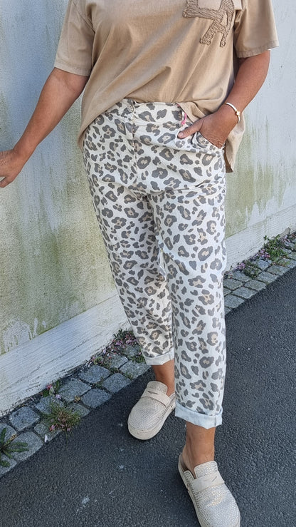 Hanna leo bukse beige