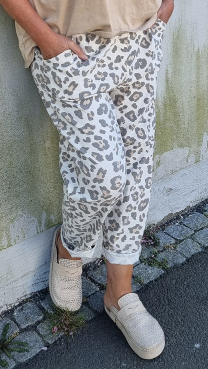 Hanna leo bukse beige