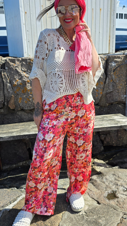 Elly bukse blomster